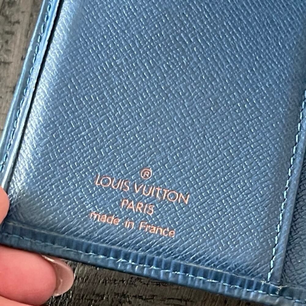 Louis Vuitton Porte Monnaie Viennois Bifold Wallet Epi Leather Preloved - Picture 7 of 16